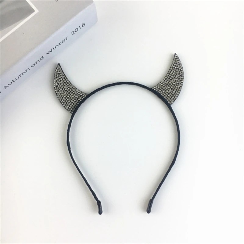 Stall Pedlar Hair Hoop Devil Horns Cool Horns Headband Party Supply XXFD