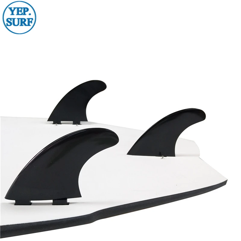 Kunststoff Upsurf Fcs Flossen G5 Tri-Fin Set Surfbrett Flossen Doppel Tabs Größe M Quilhas Surf Surfbrett Flossen