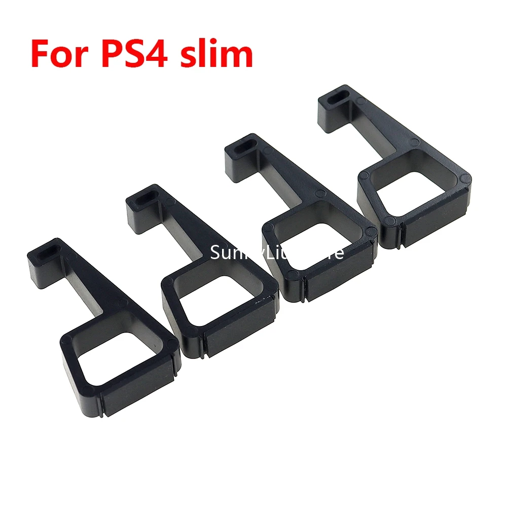 40개=10세트 PS4용 냉각 수평 홀더, PS4 슬림 프로용 높이 조절 받침대, PS4 콘솔용 장착형 스탠드 베이스