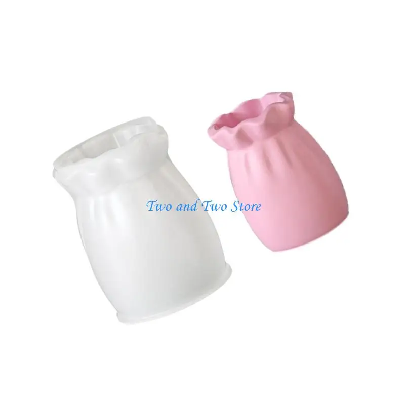 HX6F Reusable Silicone Mold For Making Elegant Flower Vase With Clear