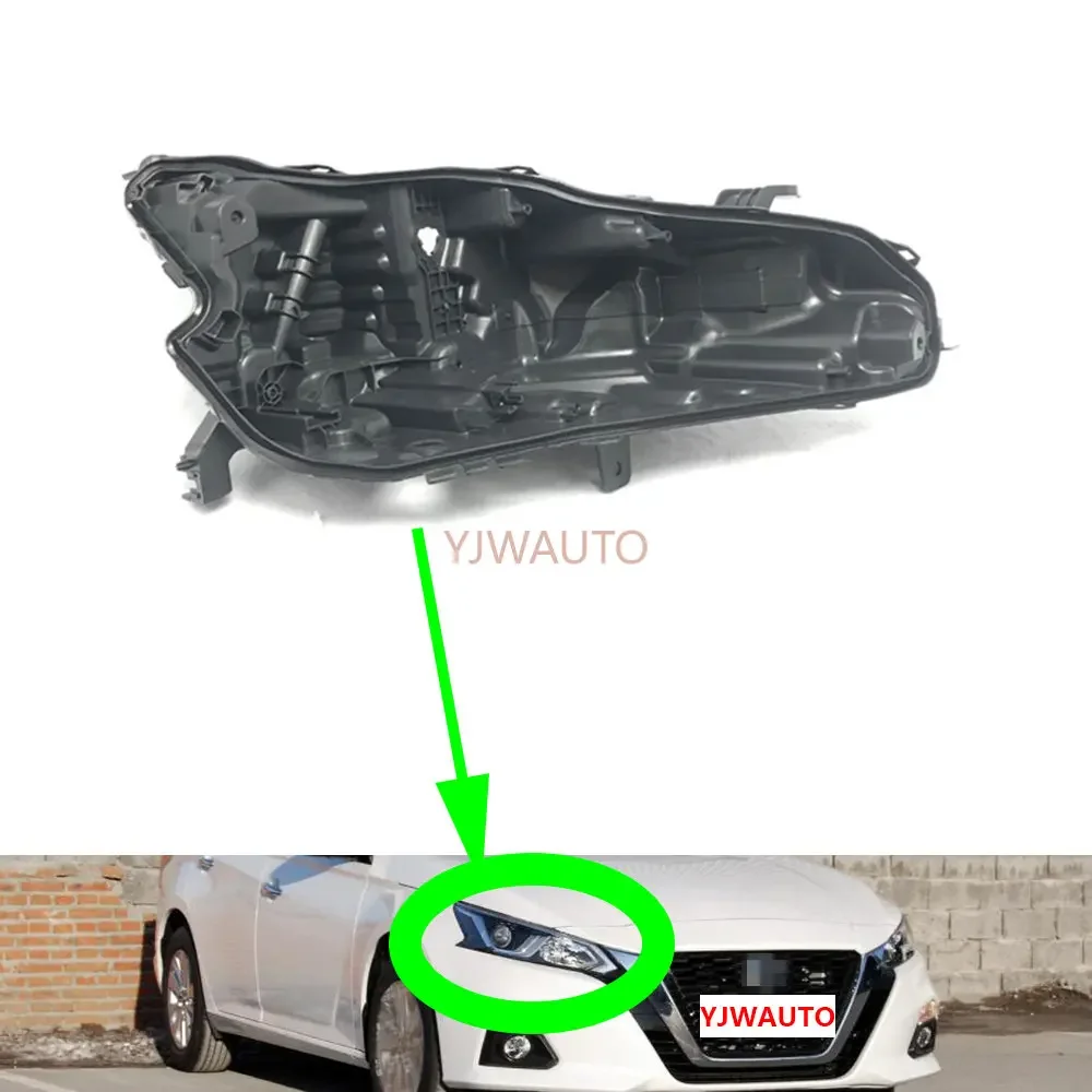 Für Nissan Teana 2019 2020 Scheinwerfer Haus Auto Scheinwerfer Basis Ersatz Auto Front Lampe Halter Zurück Unterstützung