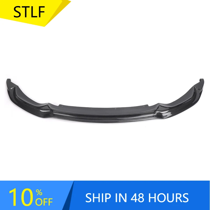 

STLFCarbon Fiber Front Lip Car Front Bumper Spoiler for BMWs F8X F80 M3 F82 F83 M4 2014 - 2018 Sedan Coupe Convertible