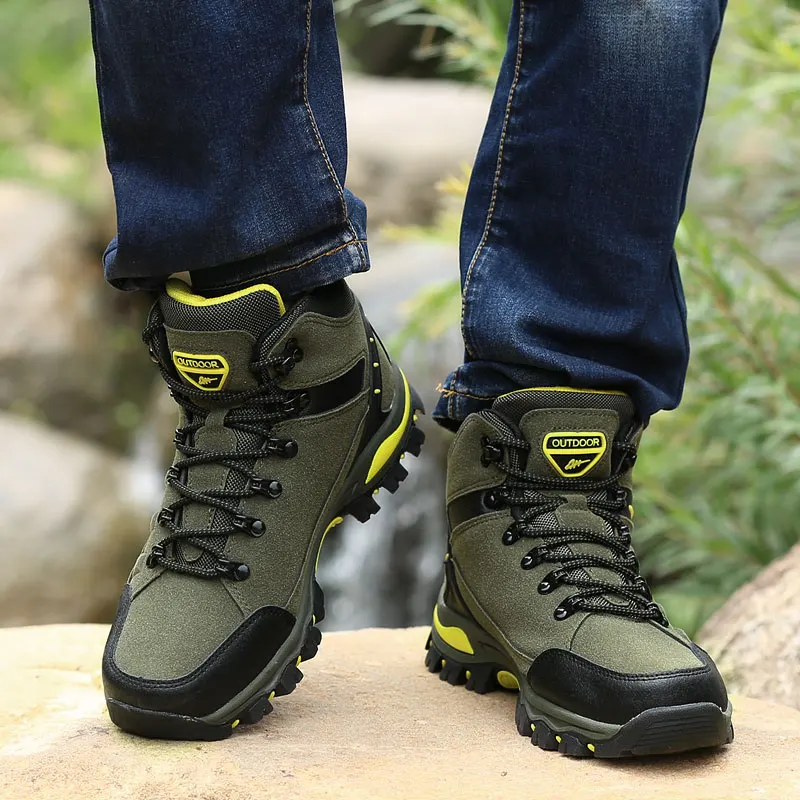 

Casual Sneakers Women Lace-up Anti-slip Outdoor Hiking Shoes Men Low-top Thick-soled Comfortable Breathable Casual Shoes Men