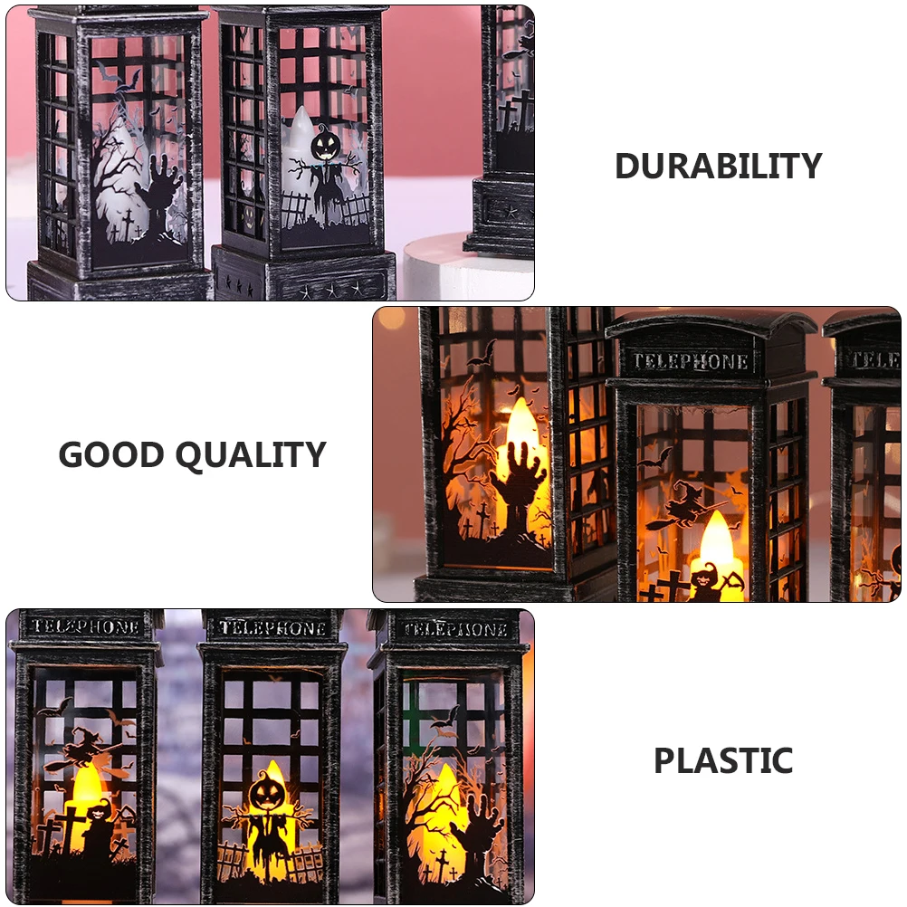 

Ghost Hand Wind Light Halloween Decor Indoor Desktop Lamp Props Decorative Decorations Plastic LED for Home