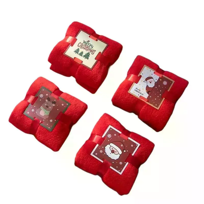 Christmas Cute Cotton Hand Towel Set - Absorbent Quick-Dry & Skin-Friendly, Adorable Holiday Bath Towels