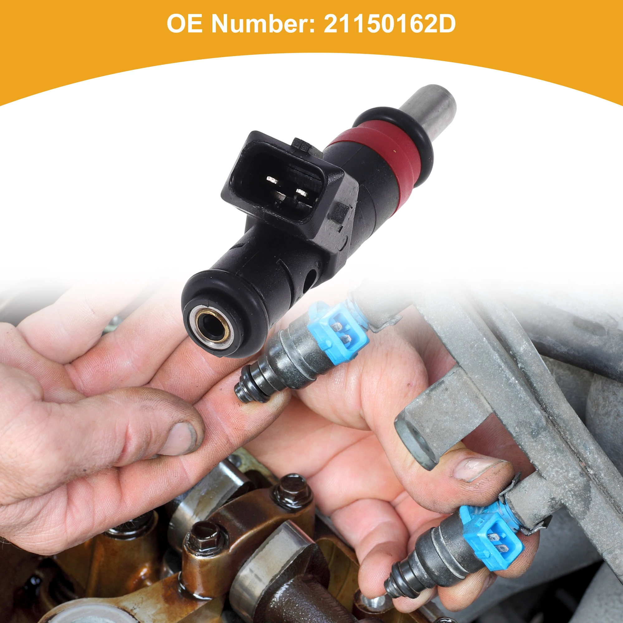 UXCELL 1 個 No.21150162D 燃料インジェクター メルセデス・ベンツ アクソール 2012 エンジン燃料ノズル用