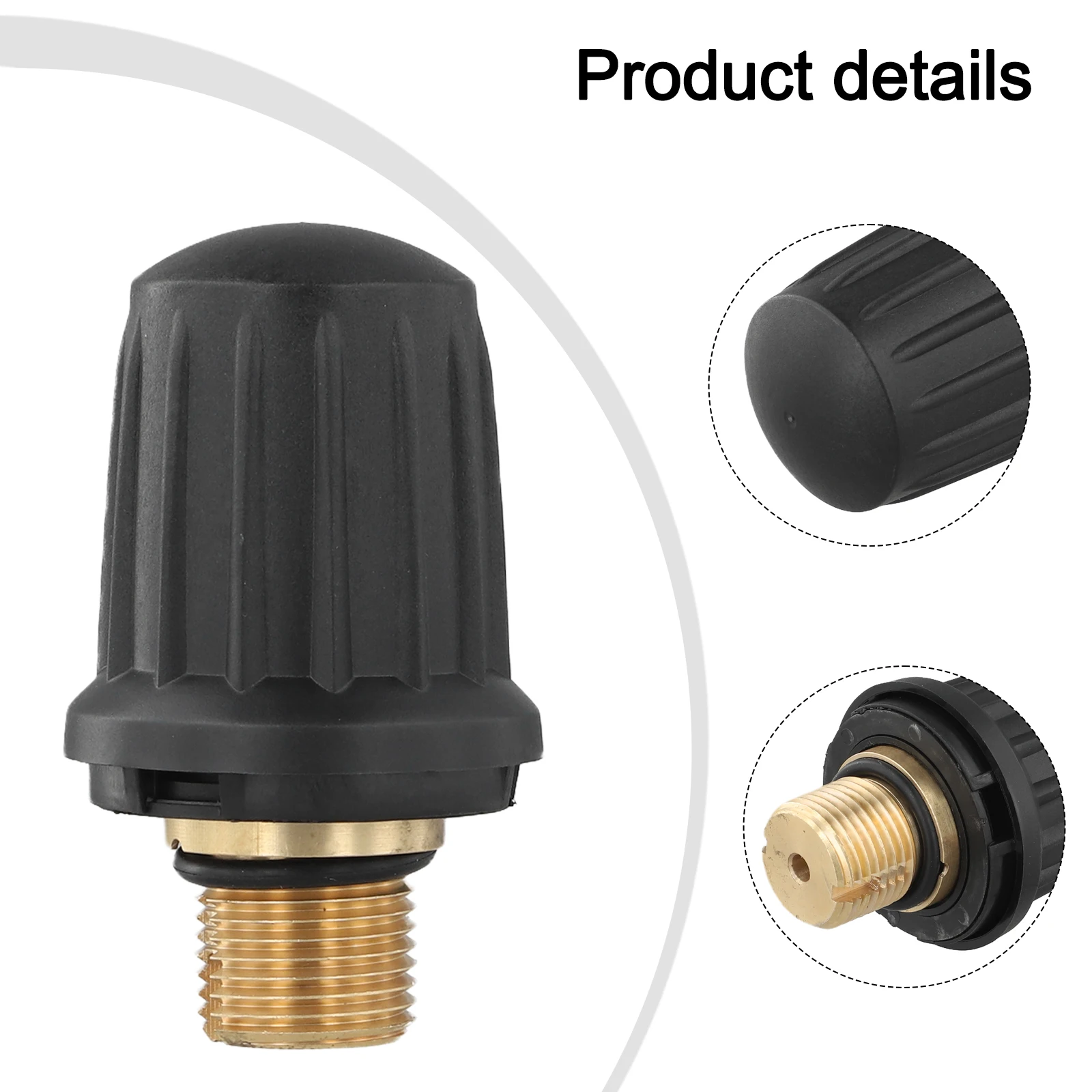 

Предохранительный клапан 1/2 с замком 4.590-105.0 и черным уплотнительным кольцом 6.363-279.0 для пароочистителей, простая установка