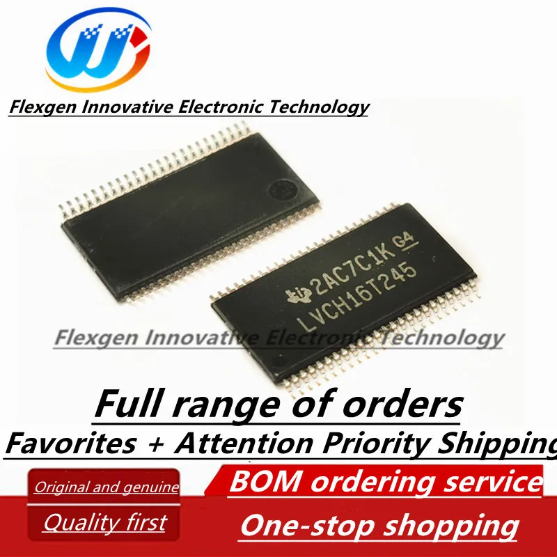 SN74LVCH16T245DGGR LVCH16T245 TSSOP-48 16-bit dual power bus transceiver chip