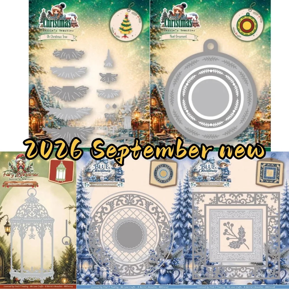Metall-Stanzformen für Juli 2026 – DIY-Formen für Scrapbooking, Papierherstellung, Bastelarbeiten und handgemachte Dekorationen