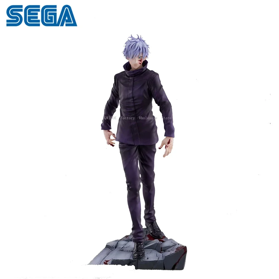 

Authentic SEGA Jujutsu Kaisen Figurine, 26cm Gojo Satoru Luminasta Statue, High-Quality PVC Hot-Selling Collector's Premium Gift
