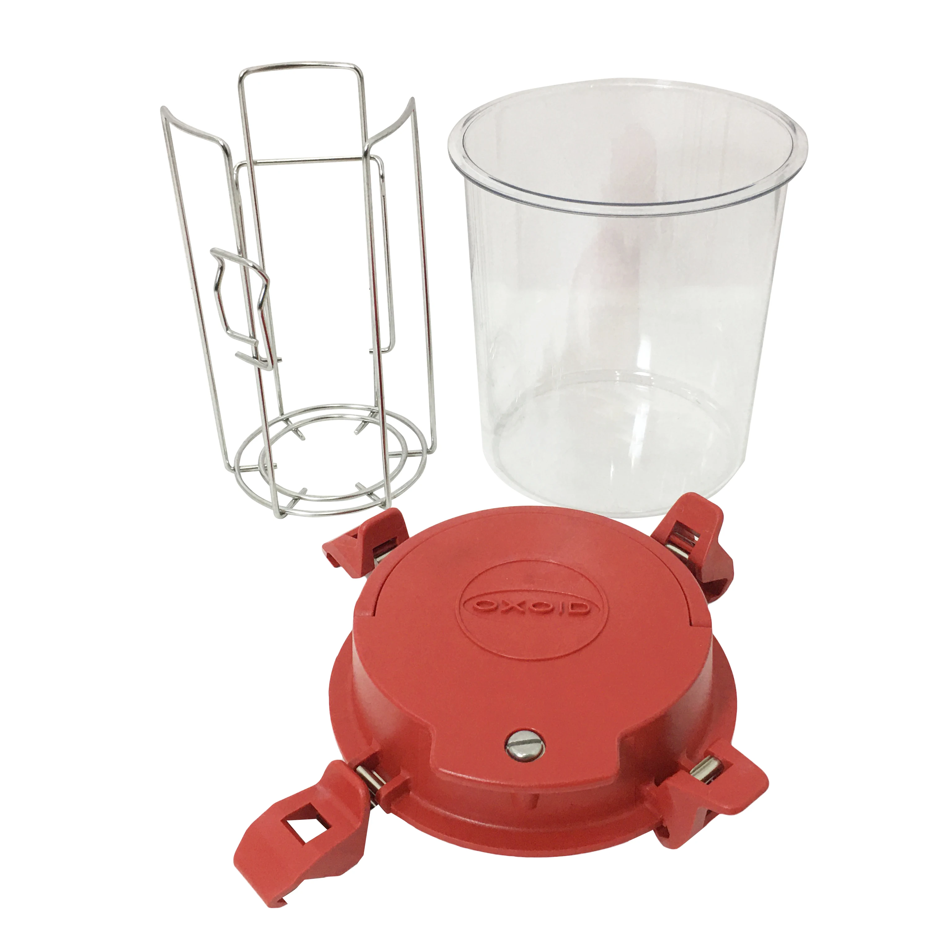 

2.5L Top Grade Hermetic Laboratory Oxoid Chamber Sealed Tank with Tablet Rack for Microbiology Anaerobic Culture Lab Use