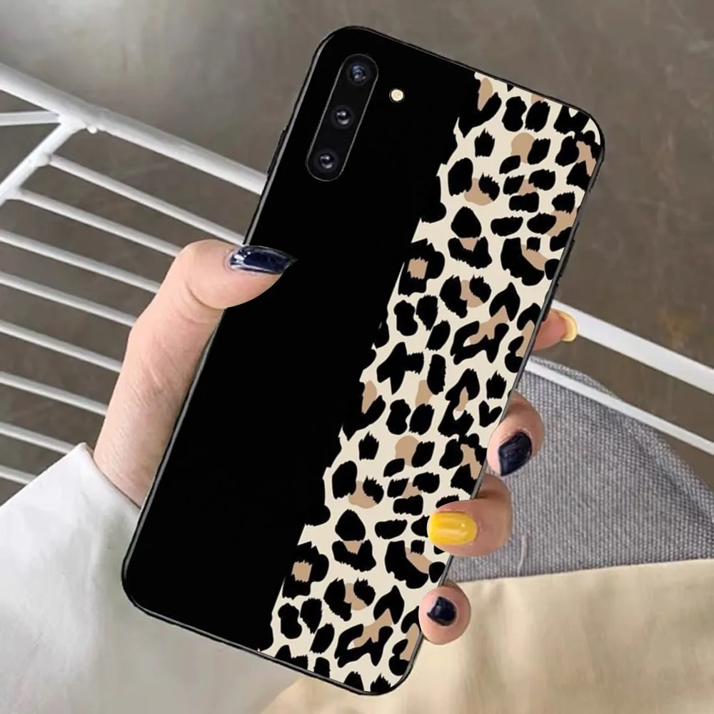 Fashion Leopard Print Phone Case For Redmi Note 4 X 5 A 6 7 8 T 9 9S 10 11 11S 11Epro Poco M3 pro