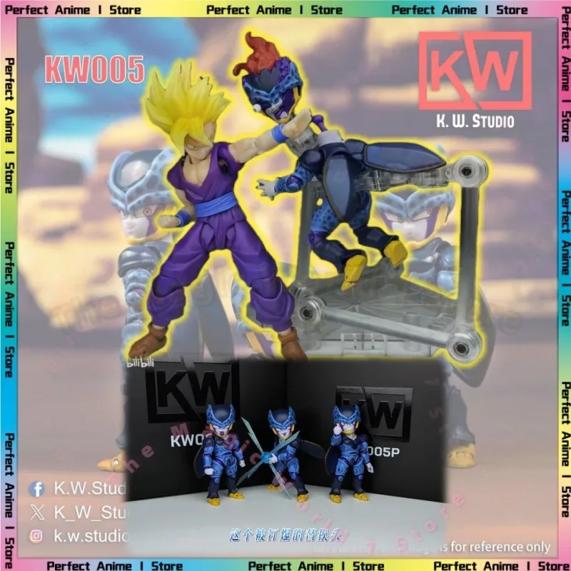 

Dragon Ball Z SHF KW Studio Gremlins, Cell, Gohan, набор аксессуаров, фигурка, подарочная коллекция