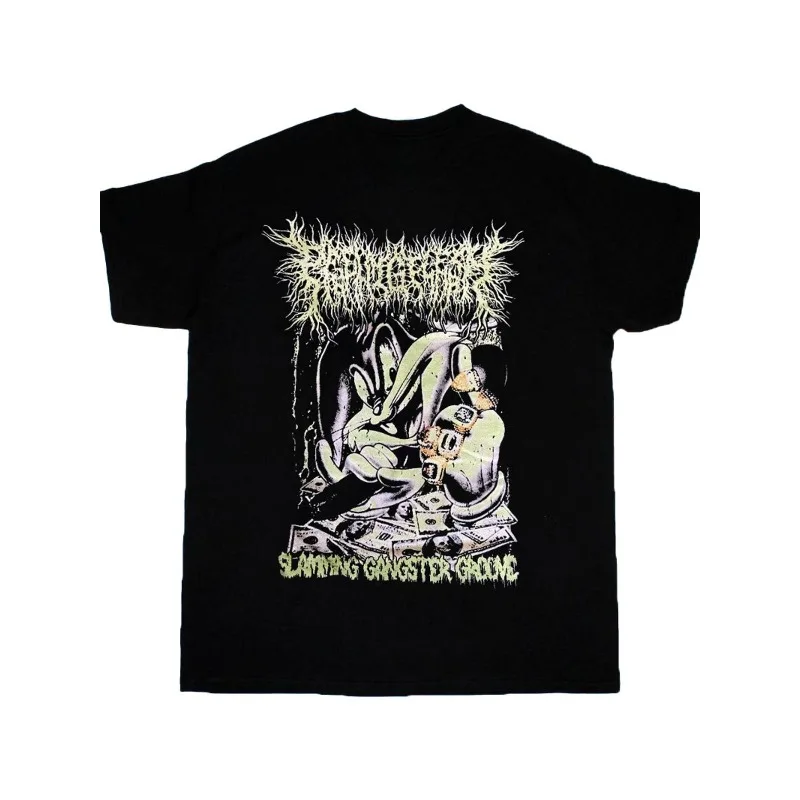 Peelingfood Bugz&Guthic Heavy Metal Logo T-shirt with white 
