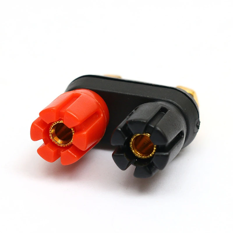 1/2/5pcs Banana Plugs Couple Terminals Red Black Connector Amplifier Terminal Binding Post Banana Speaker Plug Jack C5