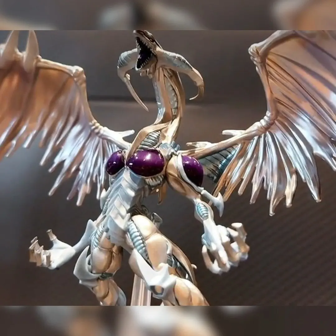 

(in stock)Official KONAMI In Stock Yu-Gi-Oh! Monsters LEGION Stardust Dragon Figure - Prize Collectible Model