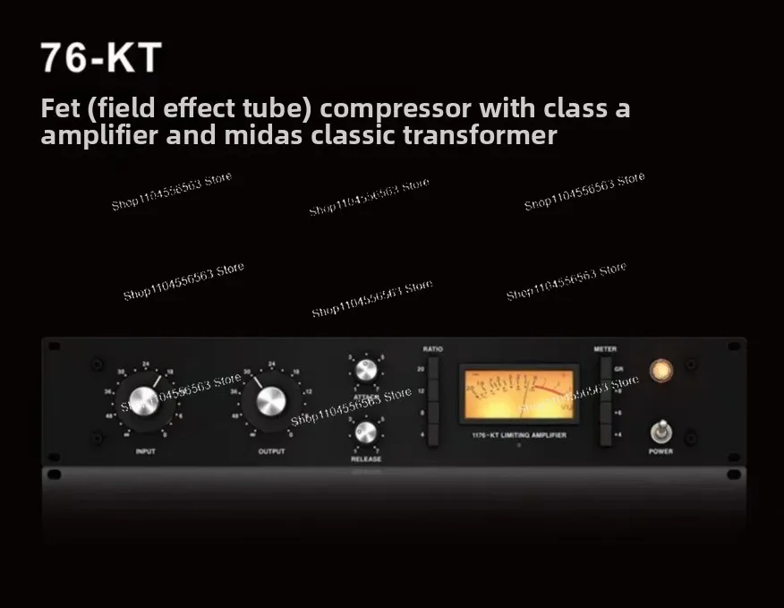 76-KT Professional Recording Studio Mono Front-of-House High Dynamic Compression Limiter