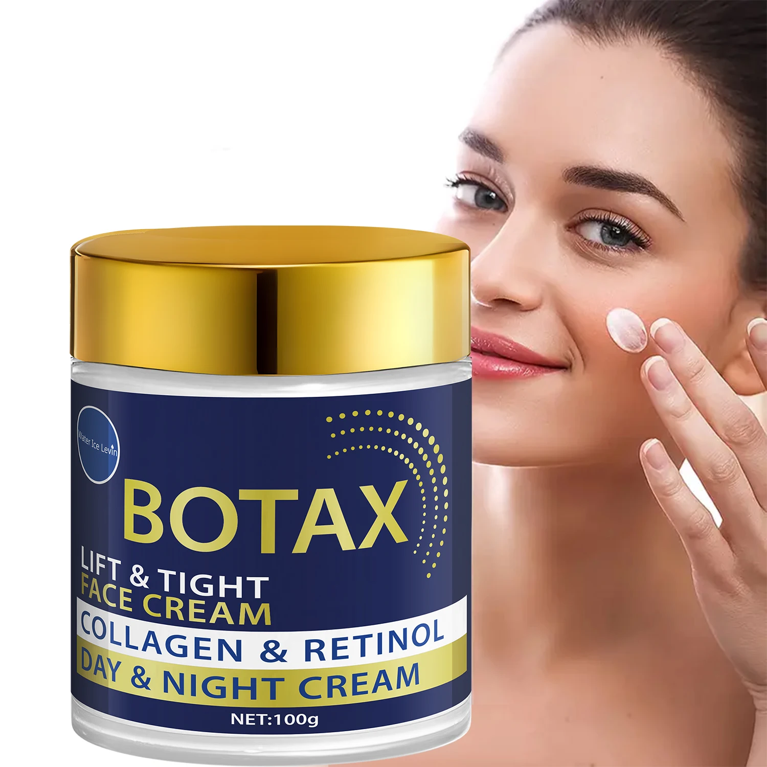 Gesichtscreme, Dual Core Care Gesichtscreme, Retinol fördert die Kollagenregeneration, füllt feine Linien mit Kollagen, langanhaltend feuchtigkeitsspendend, geeignet für empfindliche Haut