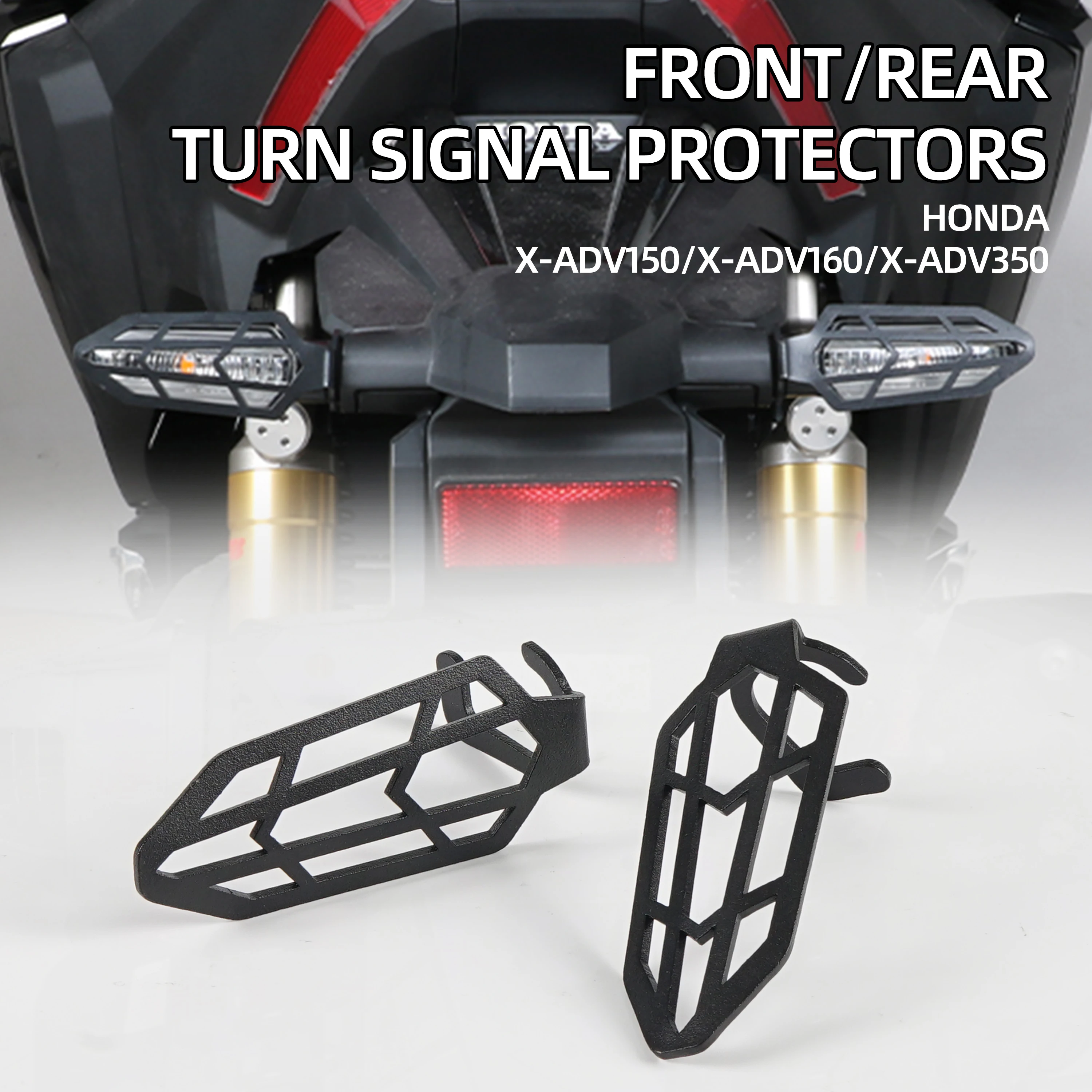 

Для Honda ADV150/ADV160/ADV350 мотоциклетный указатель поворота, защитный щит | 2022-2024 Защитная крышка