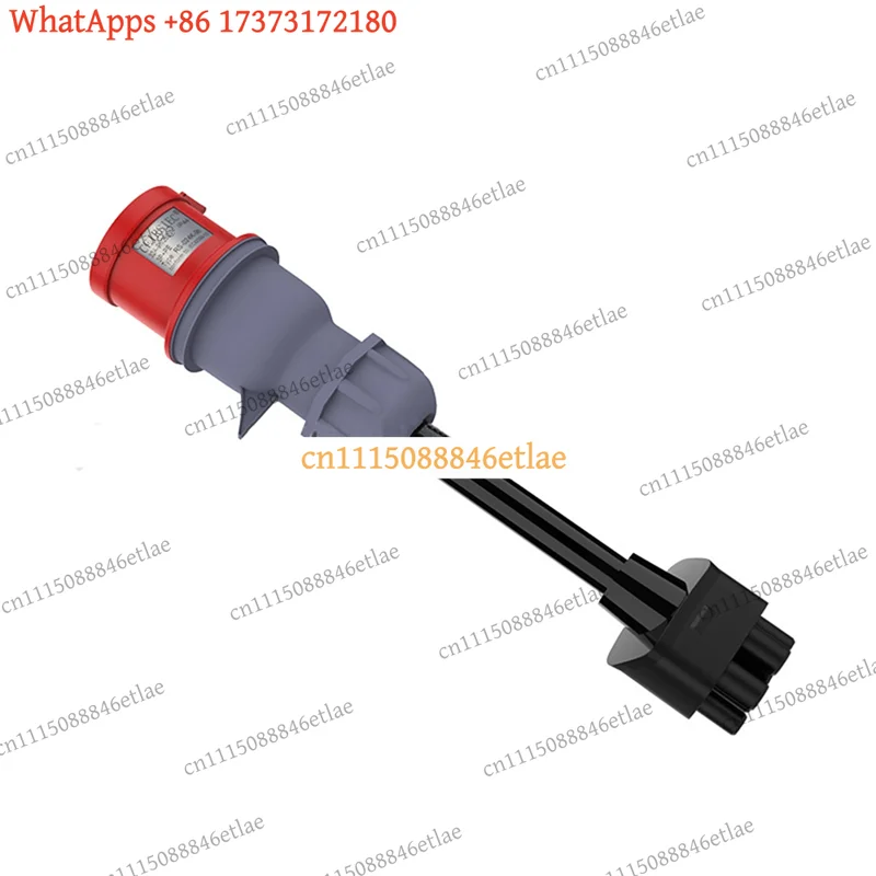 k3 32A 5-Pin CEE Adapter for Tesla Gen 2 Mobile Connector, Industrial Plug for Model S 3 X Y