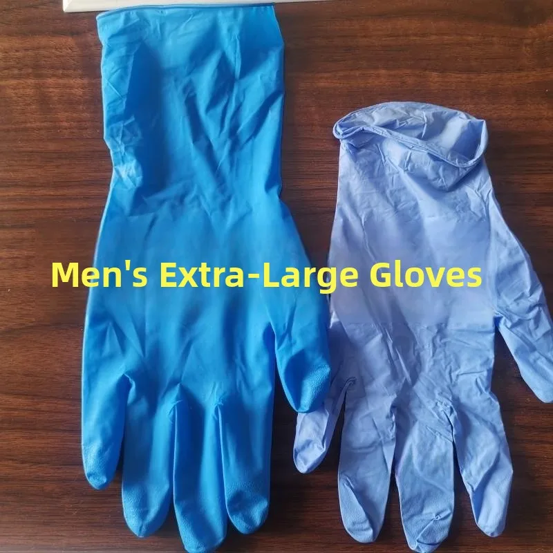 

Одноразовые перчатки XL размера, утолщенные, мужские, из латексной резины, долговечные, водонепроницаемые, для ремонта, для зимнего использования
