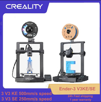 Creality Ender 3 V3 SE/KE 3D Printer 250mm/s-500mm/s Direct Extruder Auto Load Filament CR Touch Dual Z-axis PC Spring Stee