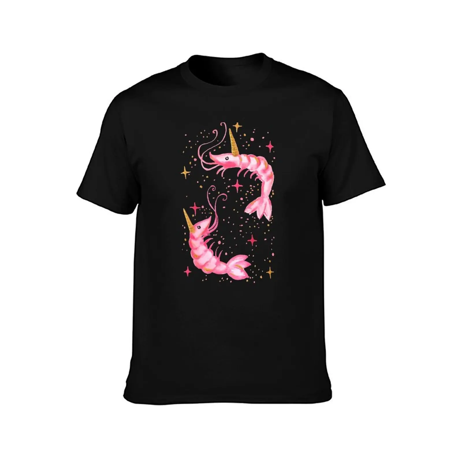 Uni-Prawn Yellow T-Shirt, Summer Casual Cotton Tee, Oversized Streetwear Tops, Vintage Graphic Print, Loose Fit Short Sleeve