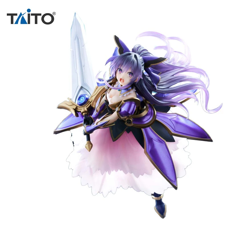 In Stock Original TAITO DATE A LIVE Yatogami Tohka PVC Anime Figure Action Figures Model Toys ﻿ ﻿