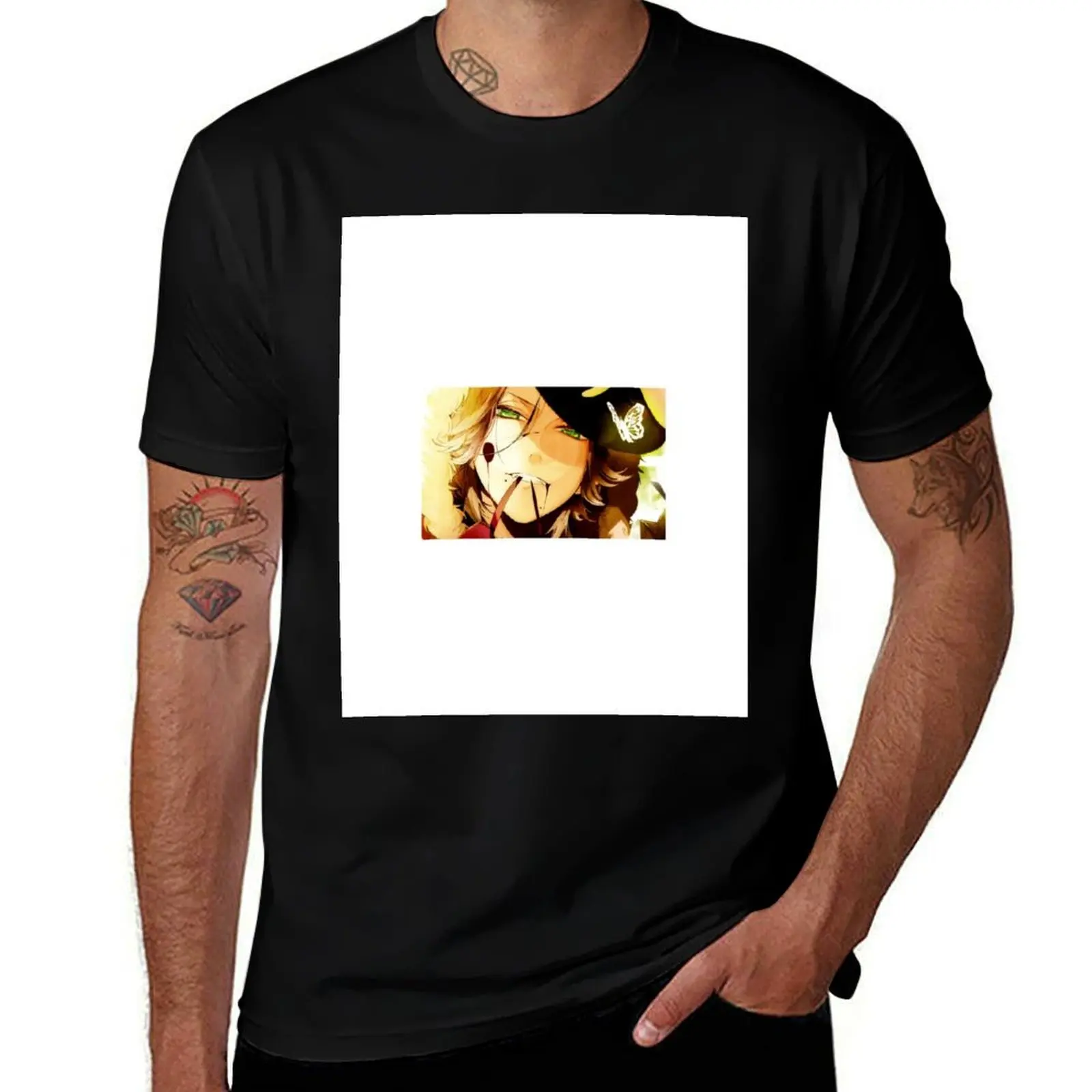 

Laito Sakamaki T-Shirt cotton t shirt pack cotton tshirt 100% man t shirts high quality luxury brand T-Shirt