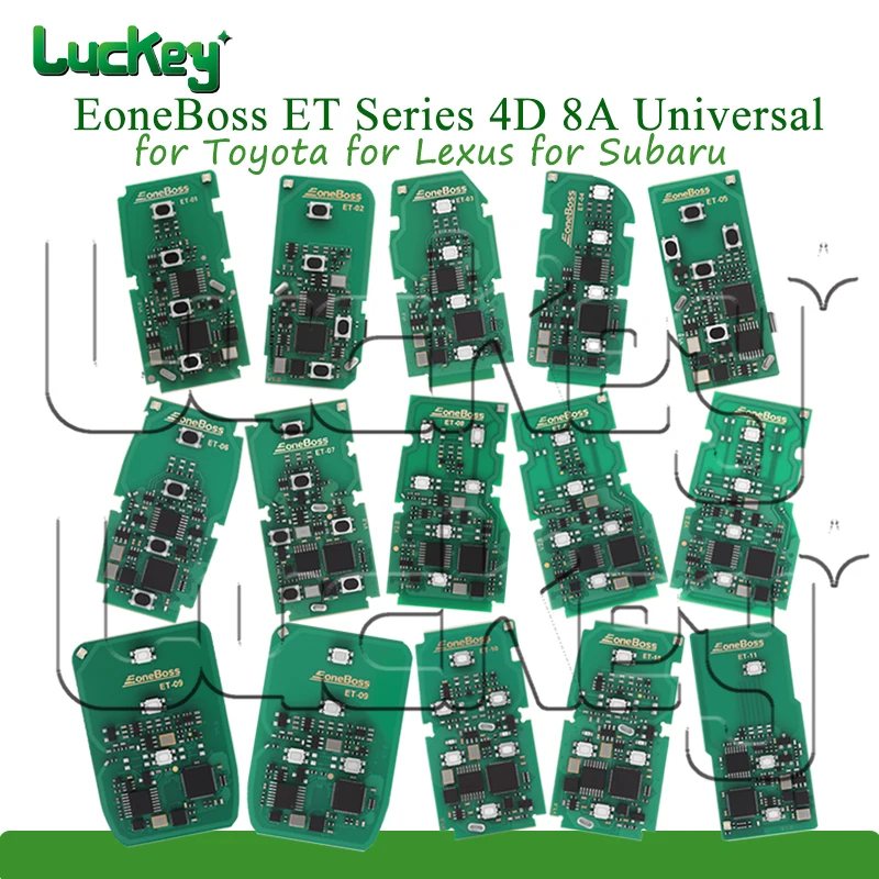 Car Universal PCB Keyless For Toyota for Subaru for Lexus EoneBoss ET Smart Key Circuit Board Programming Bluetooth 4D 8A Chip