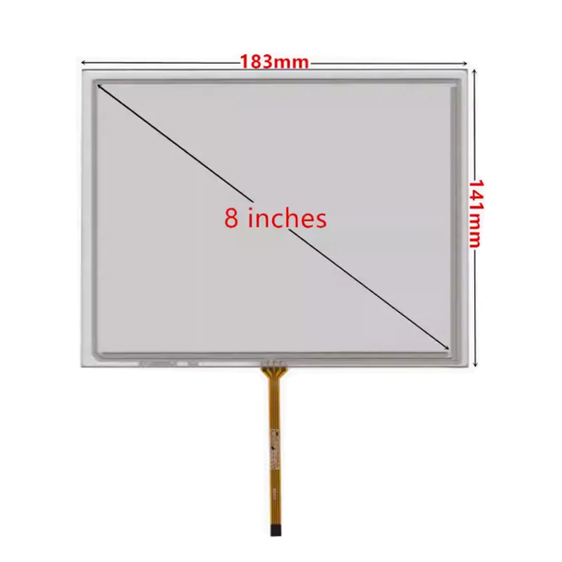 8inch AT080TN52 EJ080NA-04C Touch Screen Panel Glass External Screen Industrial Handwritten Screen