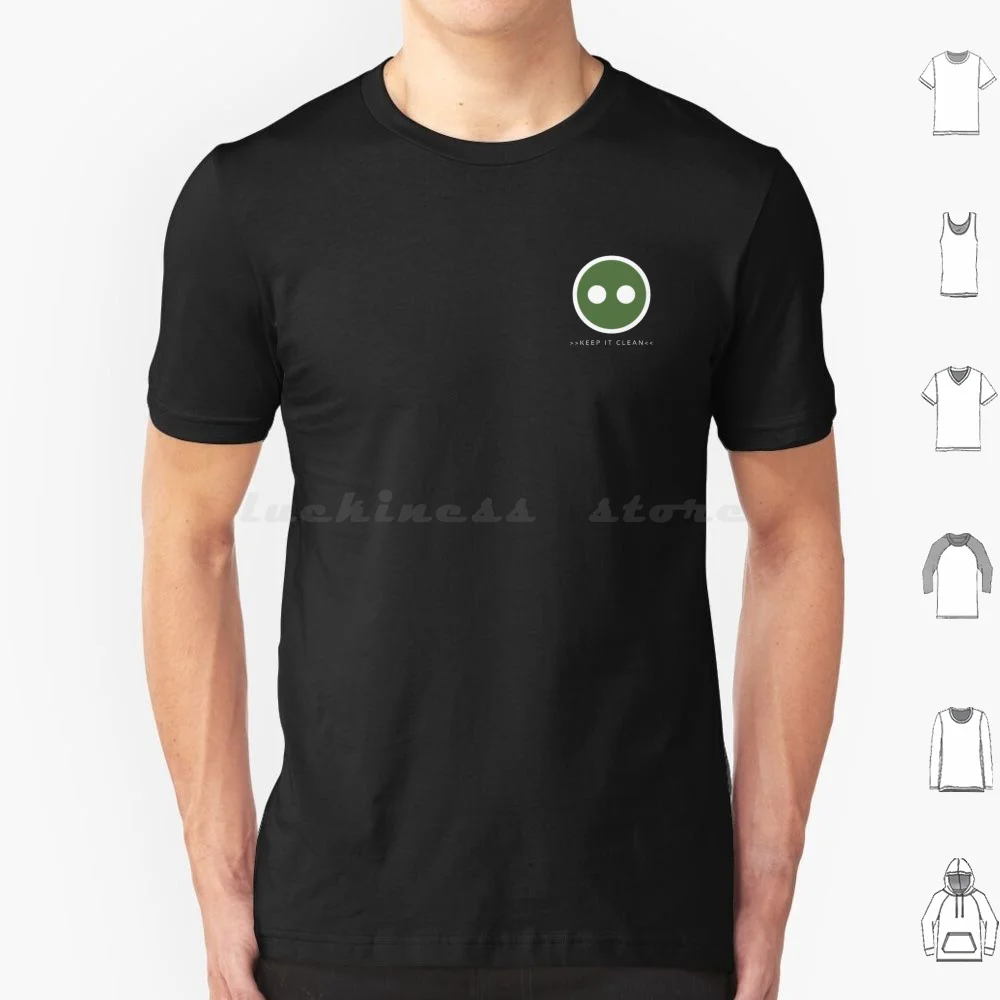Superintendent ( Keep It Clean ) T Shirt Big Size 100% Cotton 3 3 Odst Video Games Infinite Master Chief Minimal Minimalistic