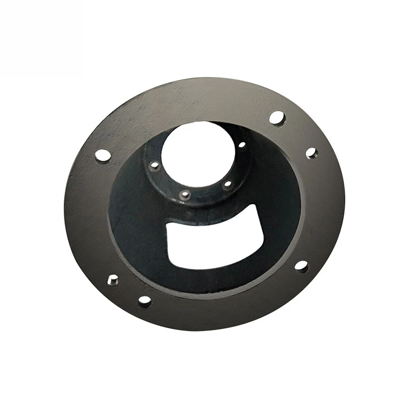 Screw air compressor center bracket head to motor connection flange bracket