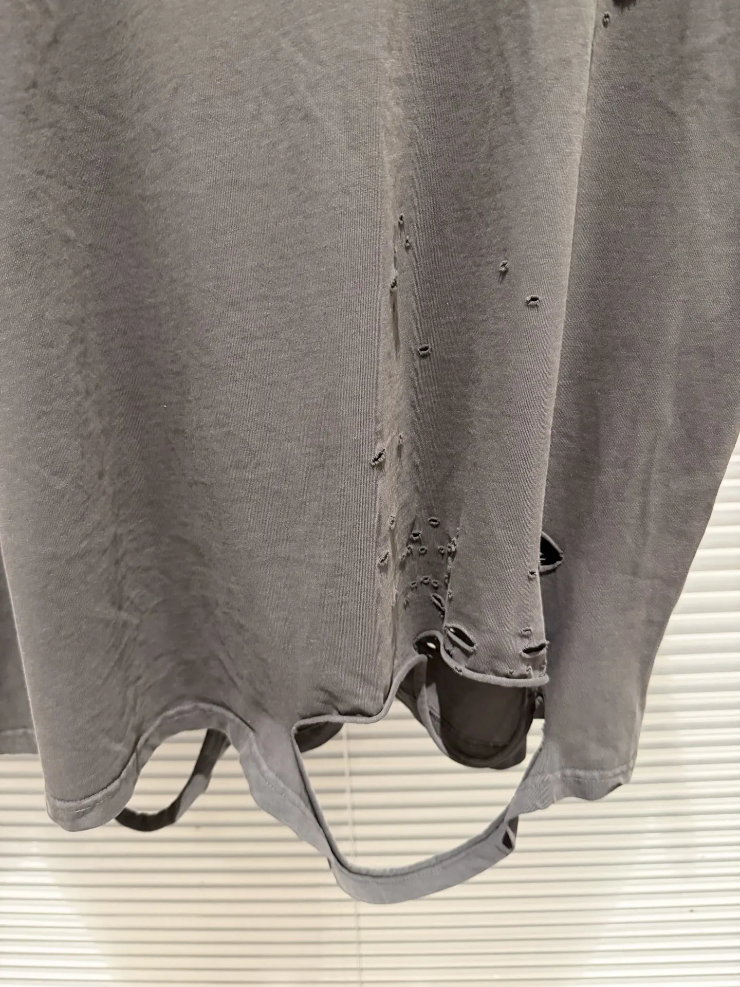 Destroy The Hole Nice Washed T Shirt Men Women Oversized T-shirts Heavy Fabric Unisex Vintage Top Tee