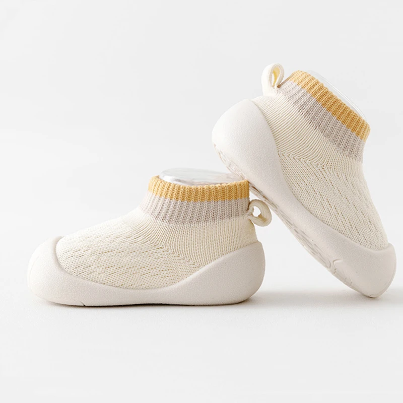 جديد طفل داخلي جورب أحذية الوليد Prewalker الاطفال الشتاء القطن لينة وحيد طفلة جورب المطاط وحيد الرضع مضحك جورب #3