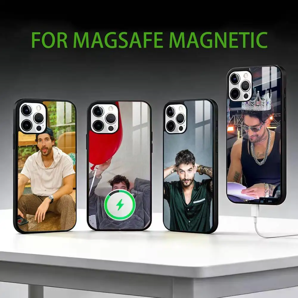 

c-Charly Flow Phone Case For iPhone17,16,15,14,13,12,11 Plus,Pro Max Magnetic For Magsafe Wireless Charging