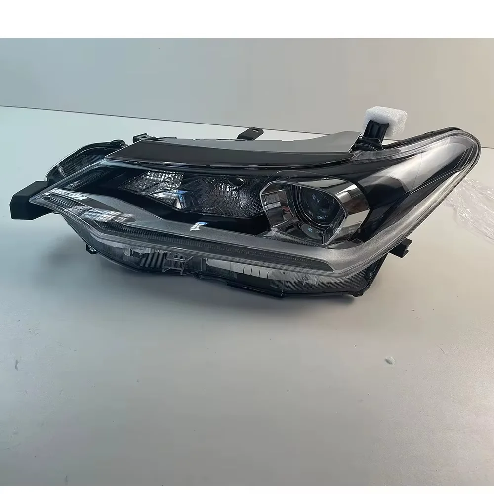 2Pcs HID Headlight Assembly With LED DRL For Toyota Corolla Axio Fielder NZE161 NZE164 2017 Black Housing Head Lamp