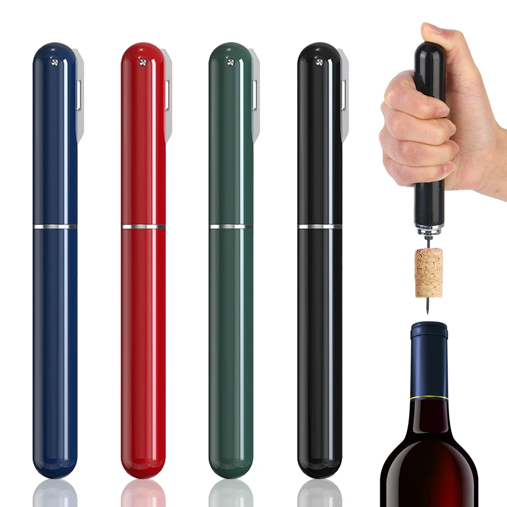 Wine Opener Air Pump Wine Bottle Opener Corkscrew Openers with Foil Cutter Air Pressure Corkscrew Cork Remover