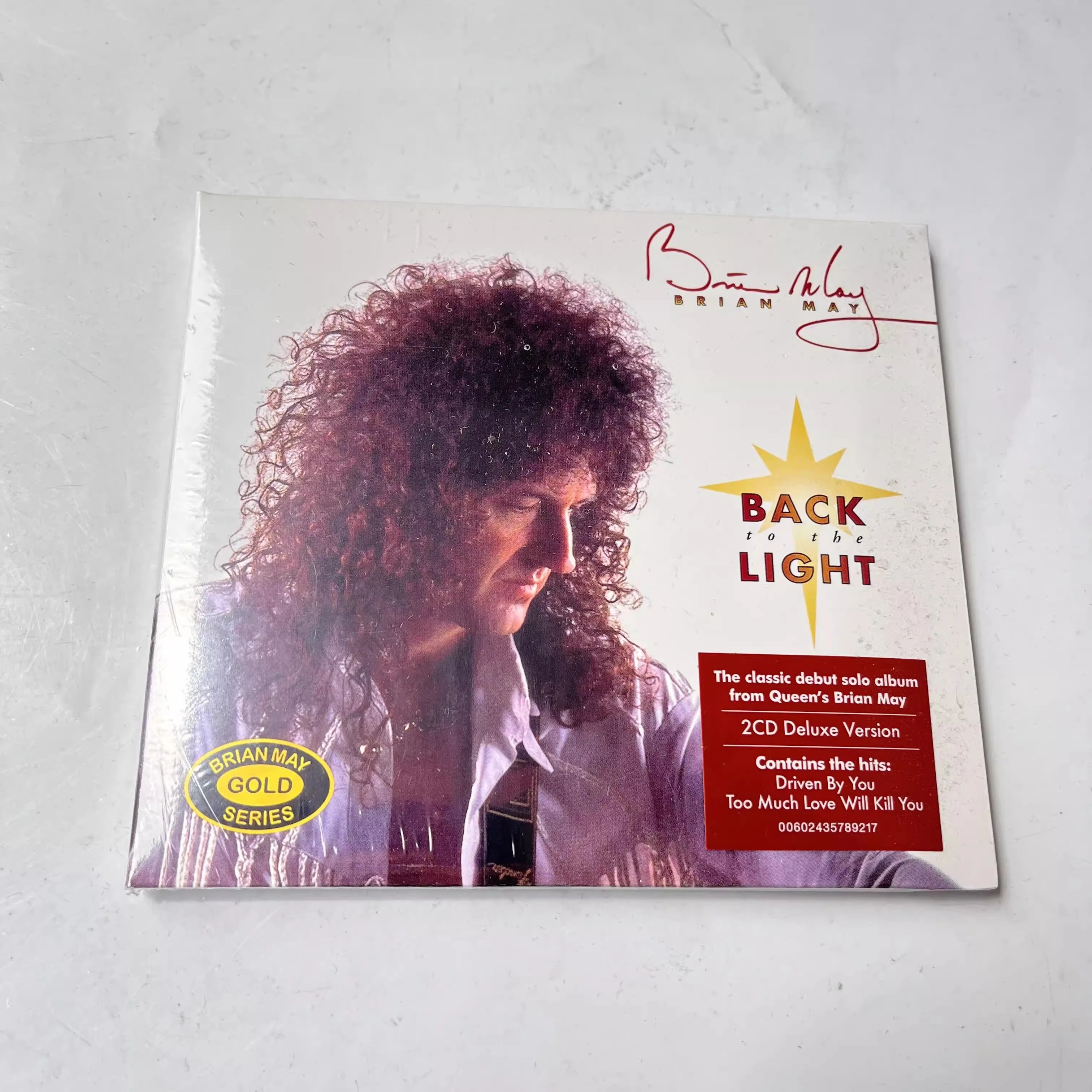 Rock band Queen Brian May Music CD Back to the Light Album 2pcs Music Record Cosplay Walkman Car Soundtracks Box Party Music