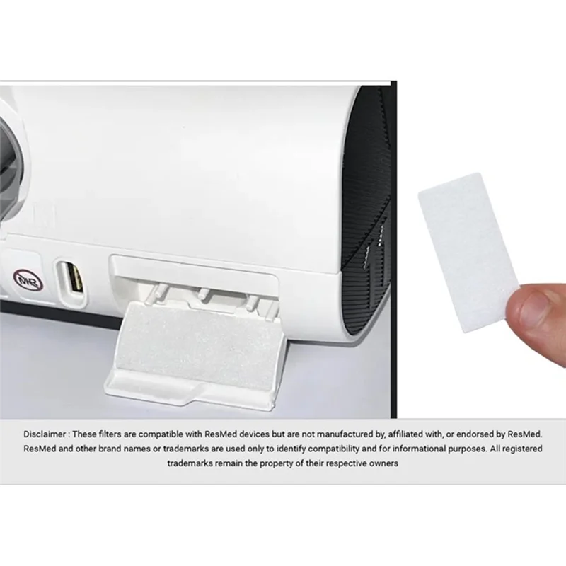 B51CNEW! 24PCS CPAP Filters For Resmed Airsense 11 Disposable Filters For CPAP Machines Improves Airflow Improves Airflow Device