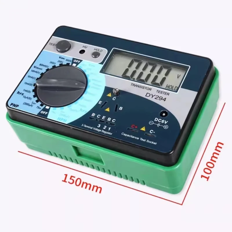 DY294 Digital Transistor Analyzer Tester Semiconductor Diode Triode Capacitance FET AC DC