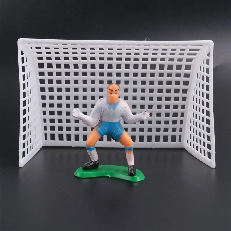 8PCS Soccer Football Cake Topper Player Decoration Tool Birthday Mold Mould Setab13