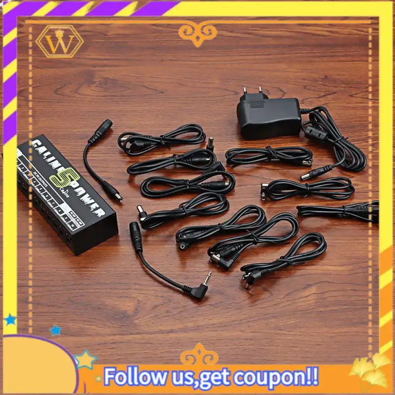 

Latest-CP-05 Guitar Effect Pedals Power Supply With DC 9V/12V/18V Outputs (EU Plug)