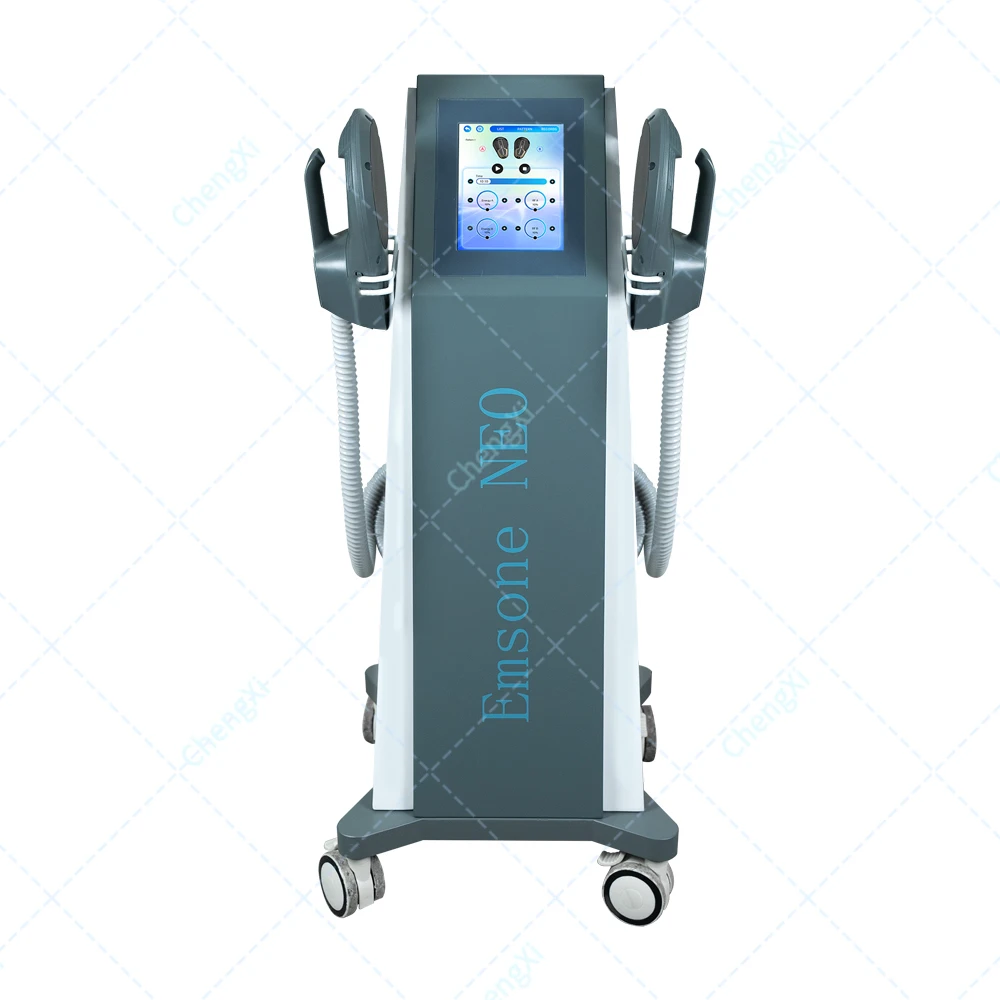 Emsone NEO Lichaamsvormende Machine 4-handgrepen + Rf Lichaamsvormende Schoonheid Draagbare Elektrische Spierstimulator Ems Lichaamsvormgeving
