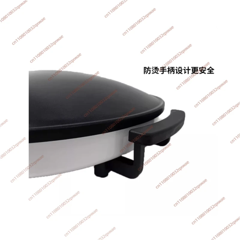 Automatic Naan Pancake Maker, Commercial Electric Griddle for Roti Chapati, Breakfast Sandwich Baking Machine