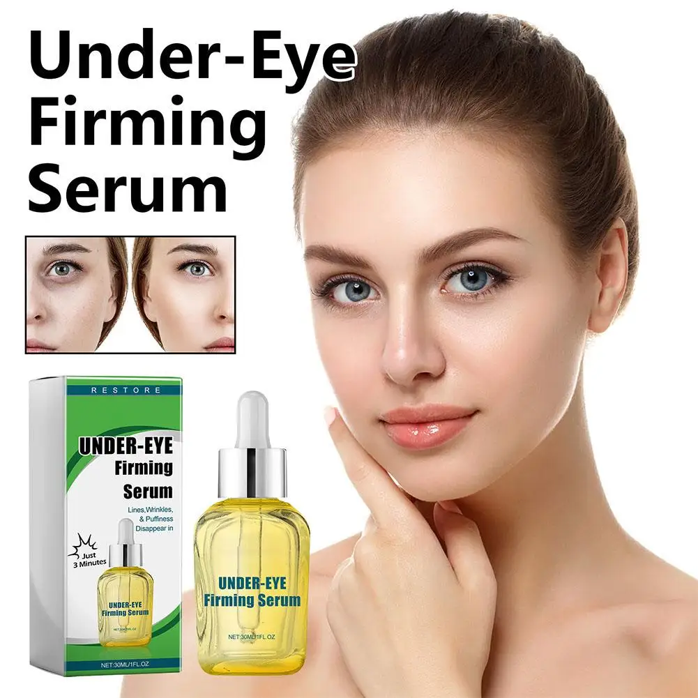 Eye Essence Anti Puffiness Moisture Deep Hydration Tightening Remover Swelling Eye Serum Bag Nourish S2D4