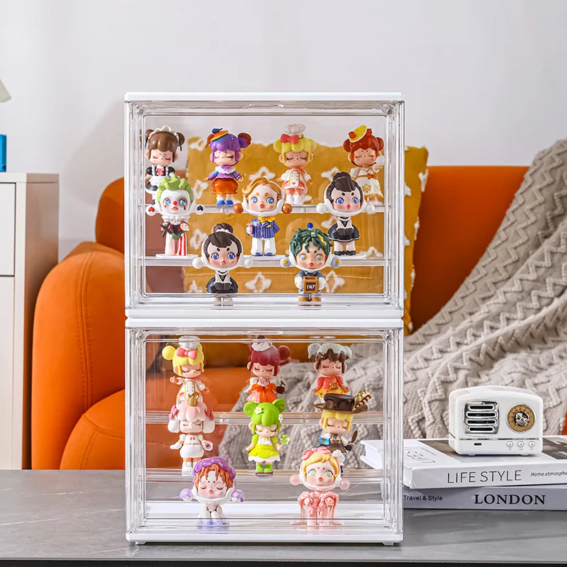 Акриловая Трехслойная Демонстрационная Подставка, Прозрачная Лестница Ручной Работы, Аниме, Модель Автомобиля