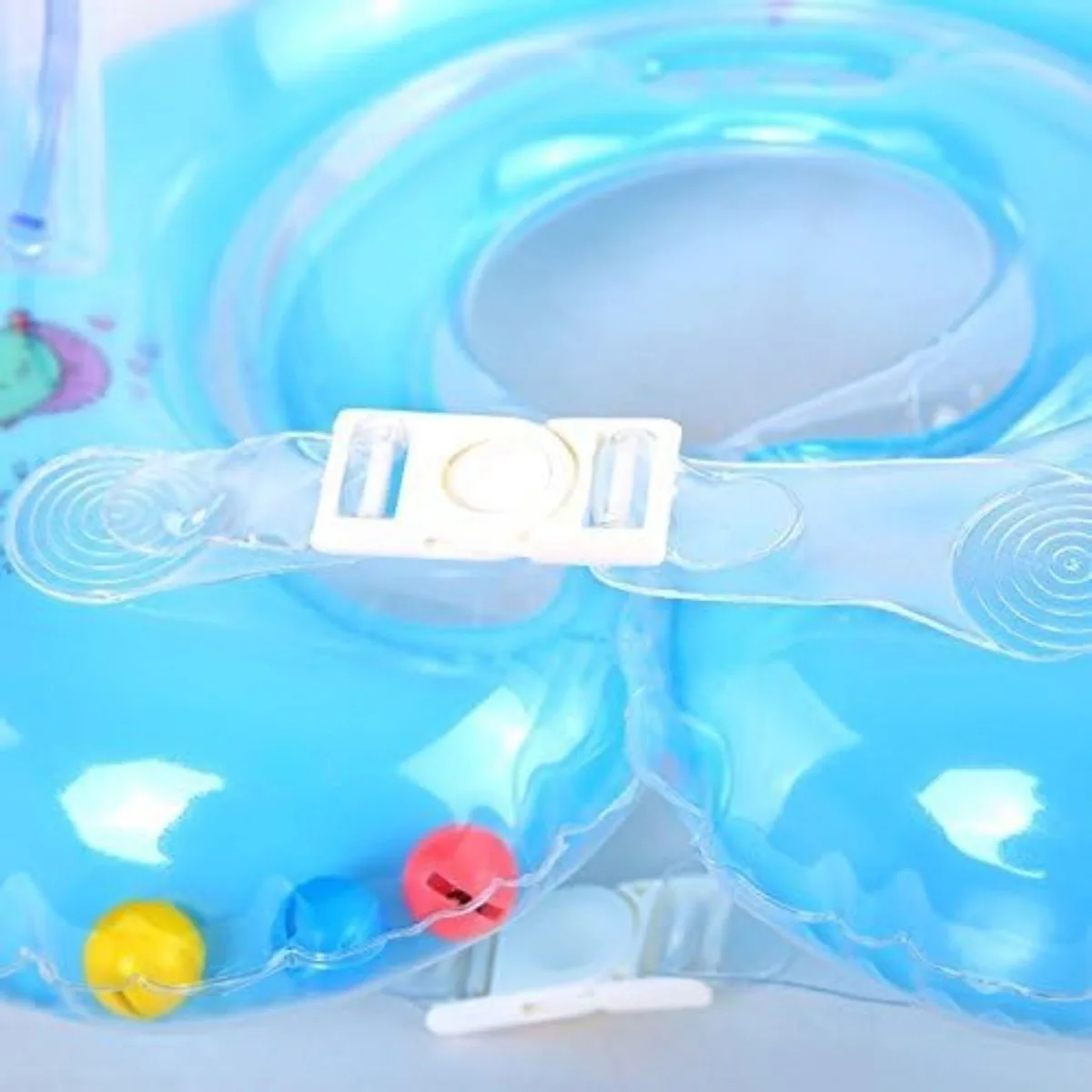 Baby Adjustable Swimming Ring Neck Ring Newborn Household Baby Bathing Ring 0-6 months Infants and toddlers