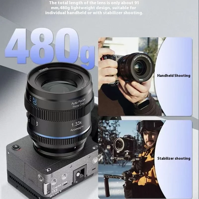 SIRUI 20 مللي متر T1.8 1.33x غير متبلور عدسات تركيز تلقائي لسوني E A7C2 FX3 FX30 نيكون Z6 Z7 Z8 Fujifilm X LUMIX L Mount GH5 GH6 GH7 #6