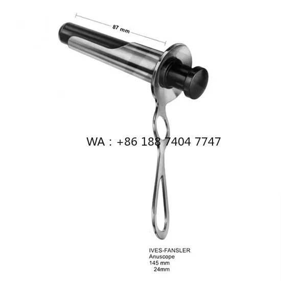 speculum-chirurgical-reutilisable-instruments-chirurgicaux-de-haute-qualite-145-mm-en-acier-inoxydable-manuel-anal-et-rectal-garantie-2-ans
